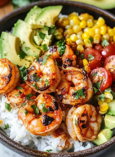 Fiesta Shrimp Rice Bowl