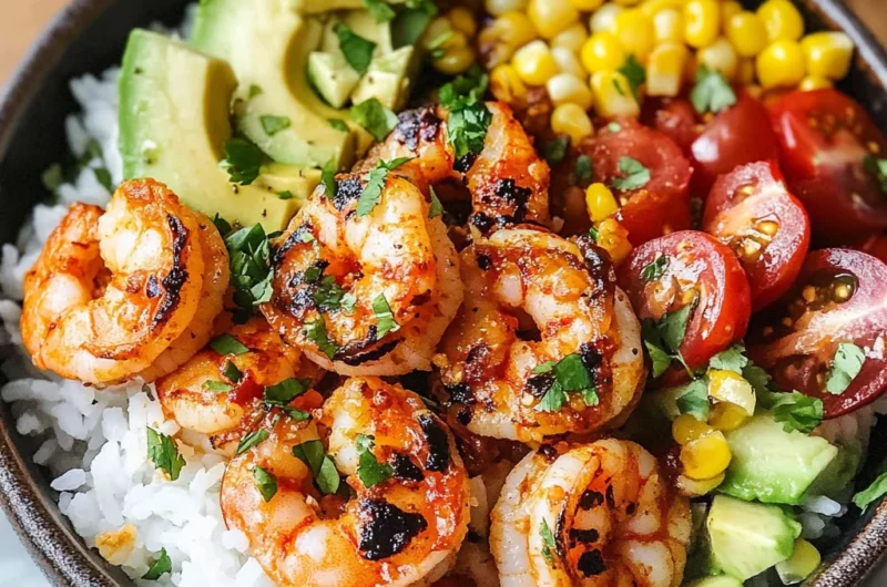 Fiesta Shrimp Rice Bowl