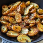 Garlic Herb Roasted Potato Skins