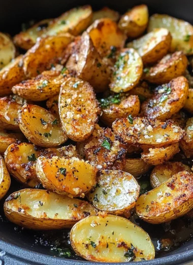Garlic Herb Roasted Potato Skins