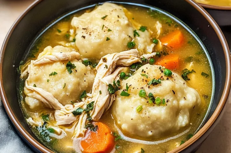 Gluten Free Chicken and Dumplings Recipe