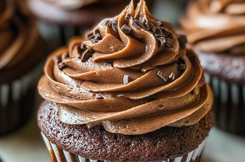 Homemade Moist Chocolate Cupcakes