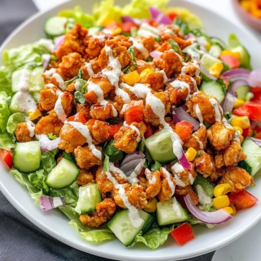 Honey Hot Chicken Salad