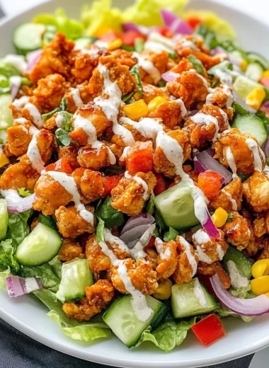 Honey Hot Chicken Salad