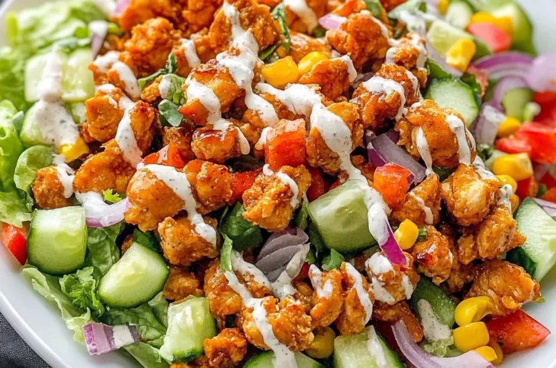 Honey Hot Chicken Salad