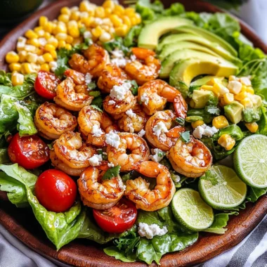 Honey Lime Shrimp Salad