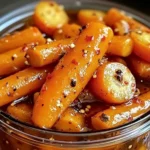 Hot Honey Pickled Carrots: A Sweet and Spicy Delight!