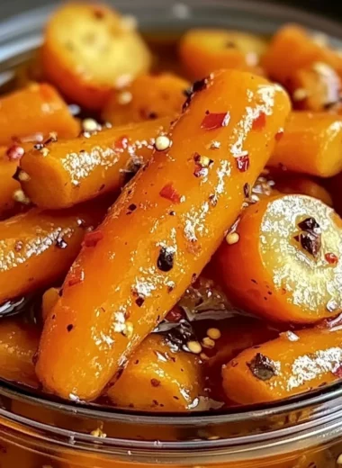 Hot Honey Pickled Carrots: A Sweet and Spicy Delight!