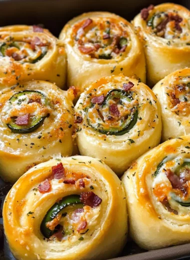 Incredible Baked Jalapeo Popper Rolls