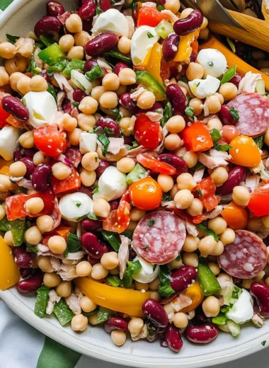 Italian Grinder Bean Salad