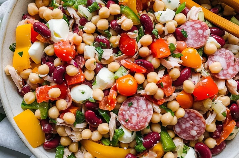 Italian Grinder Bean Salad