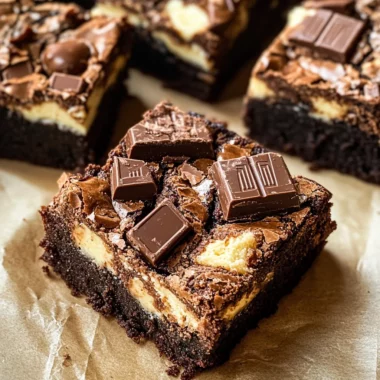 Kit Kat Cream Cheese Brownies – The Ultimate Fudgy Indulgence