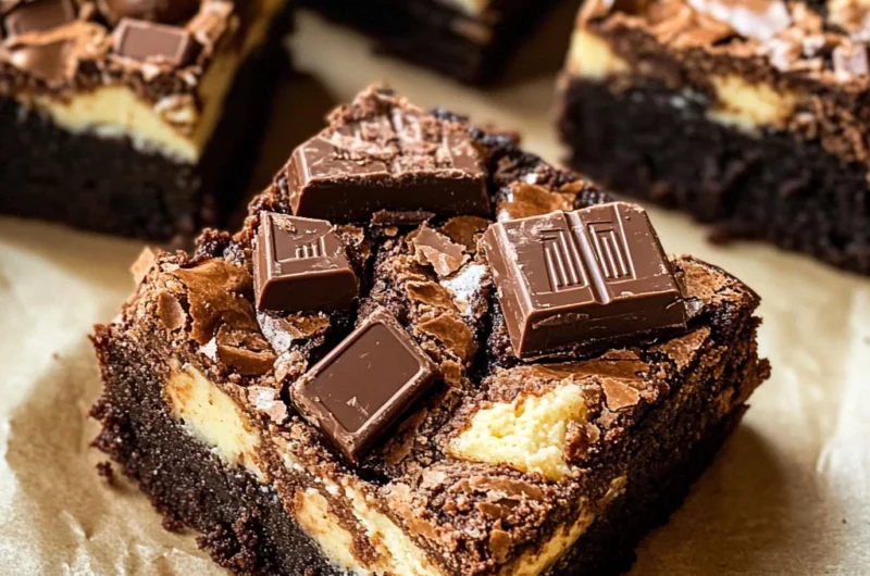 Kit Kat Cream Cheese Brownies – The Ultimate Fudgy Indulgence