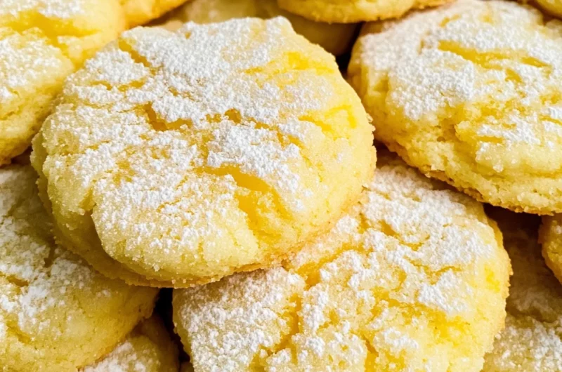 Lemon Pound Cake Cookies