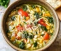 Mediterranean Orzo Soup