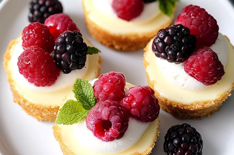 Mini Protein Cheesecakes