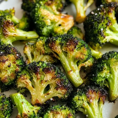 Oven Roasted Broccoli (Baked Broccoli)