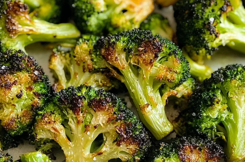 Oven Roasted Broccoli (Baked Broccoli)