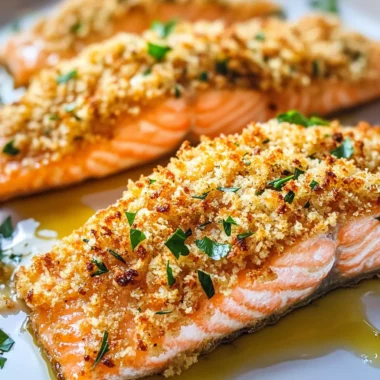Panko Crusted Salmon