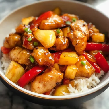 Pineapple Chicken (Asian Style)