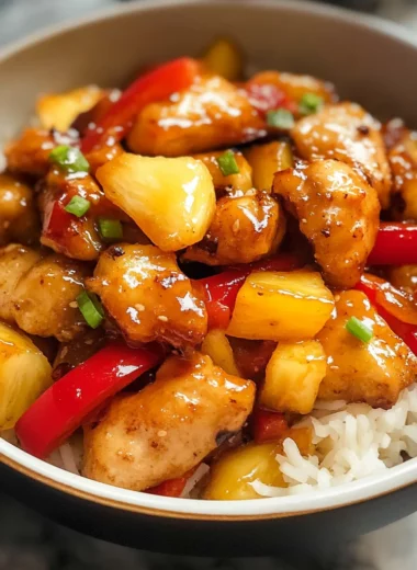 Pineapple Chicken (Asian Style)