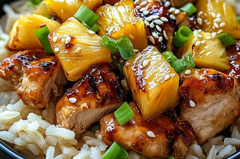 Pineapple Chicken and Rice