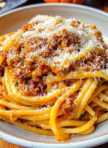 Pumpkin Bolognese