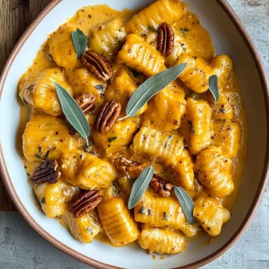 Pumpkin Gnocchi Bake