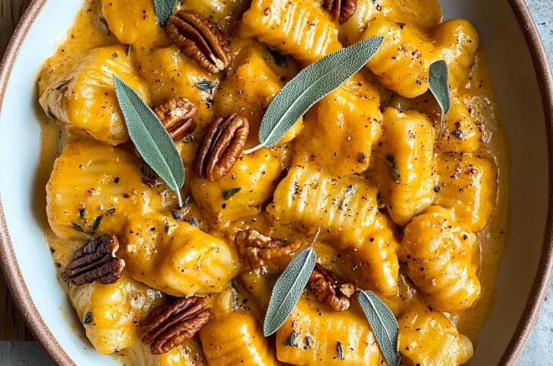 Pumpkin Gnocchi Bake