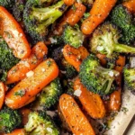 Roasted Broccoli and Carrots