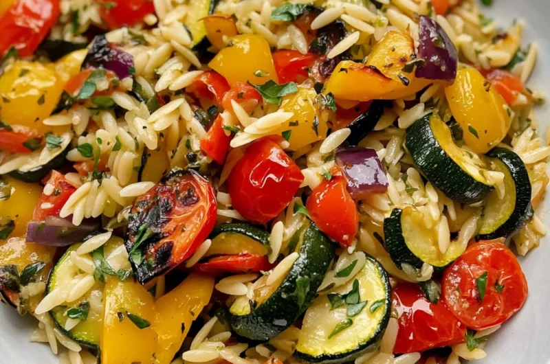 Roasted Vegetable Orzo: A Delicious and Nutritious Recipe for Your Next Meal