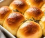 Rosemary pumpkin dinner rolls