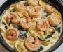 Shrimp Tortellini with Garlic Sauce