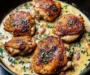 Skillet Chicken Thighs Recipe