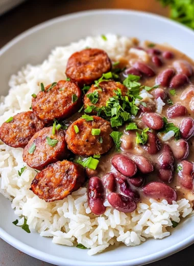 Slow Cooker Cajun Red Beans and Rice