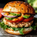 Spicy Southwest Turkey Burgers