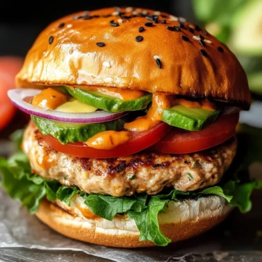 Spicy Southwest Turkey Burgers