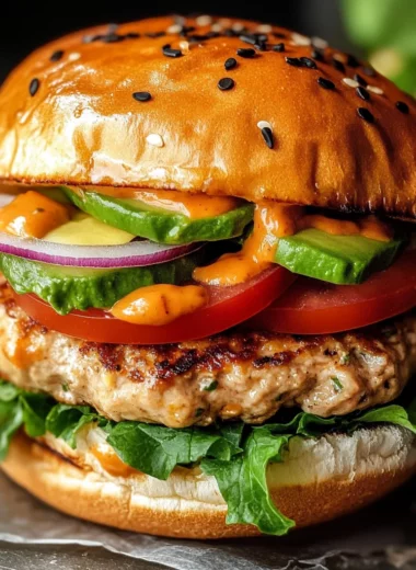 Spicy Southwest Turkey Burgers