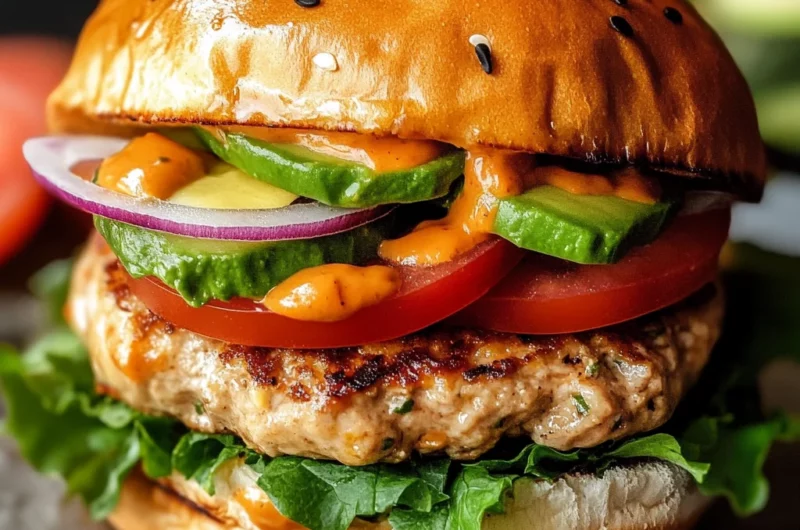 Spicy Southwest Turkey Burgers