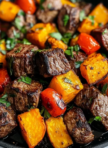 Steak Bites with Sweet Potatoes and Peppers: An Incredible Ultimate Recipe