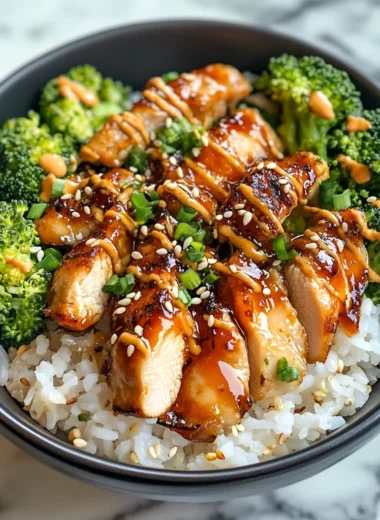 Sticky Chicken Rice Bowls Recipe: A Flavor-Packed, Quick Meal for Any Occasion
