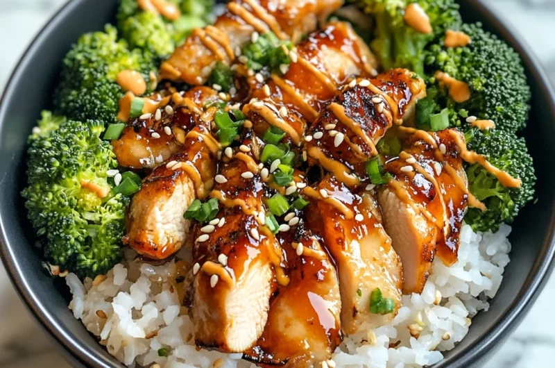 Sticky Chicken Rice Bowls Recipe: A Flavor-Packed, Quick Meal for Any Occasion