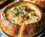 Stuffed Seafood Soup Bread Bowl