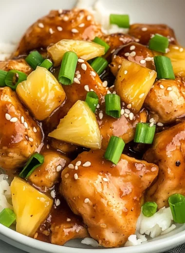 Sweet Hawaiian Crockpot Chicken