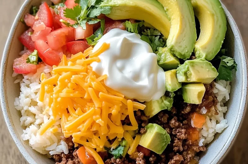 Taco Rice Bowl: The Incredible Ultimate Recipe You Must Try