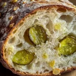 Tangy Dill Pickle Sourdough Bread