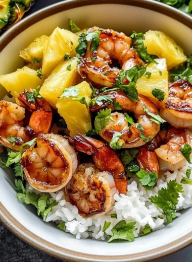Tropical Shrimp Rice Bowl Recipe