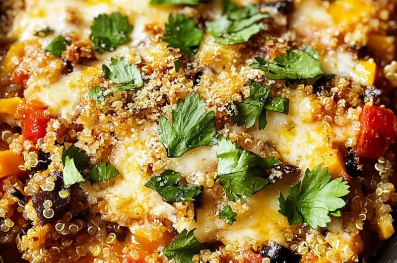 Veggie-Packed Quinoa Casserole