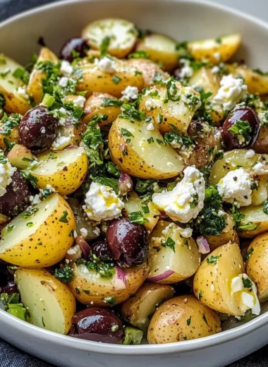 Amazing Mediterranean Potato Salad: 2 Flavors to Adore
