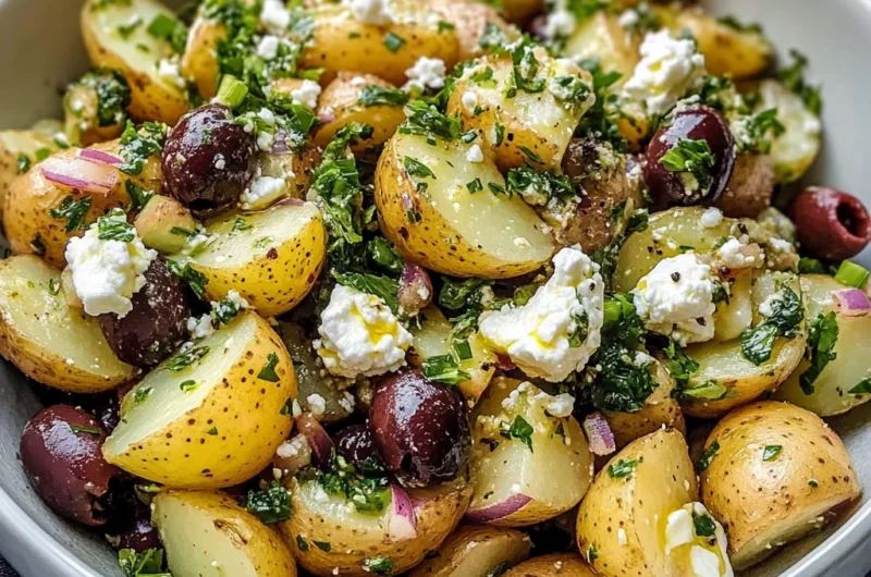 Amazing Mediterranean Potato Salad: 2 Flavors to Adore